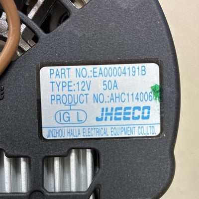 Alternator, EA00004191, Branson, 12V 50A, OEM