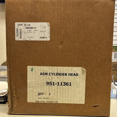 951-11361, OEM, MTD, Engine Cylinder Head, Assembly, 09,10 Snow Blower,