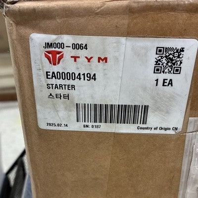OEM, BadBoy Tractor, Starter Motor, EA00004194, EA00004194C,