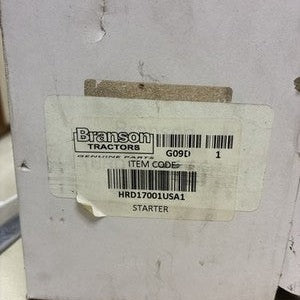 TYM, Branson, Starter, HRD17001USA1, OEM, Kukje, Cummins  A2000, A2300