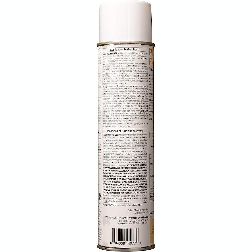Pt Alpine Flea & Bed Bug Presuized Insecticide 14oz