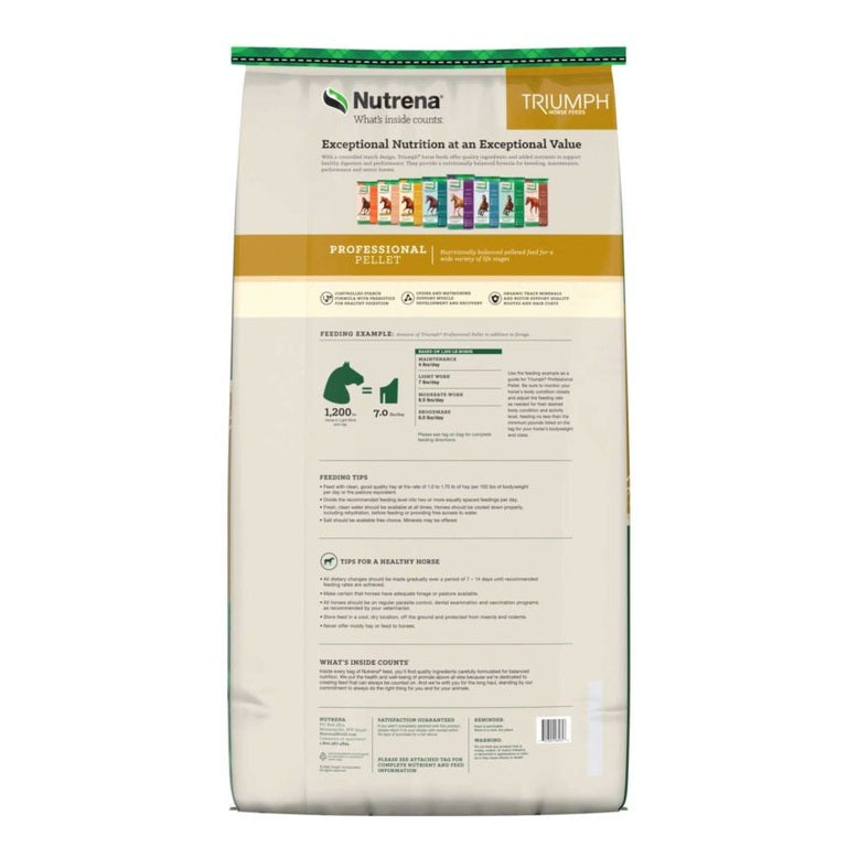 Nutrena, Triumph Professional Pellet