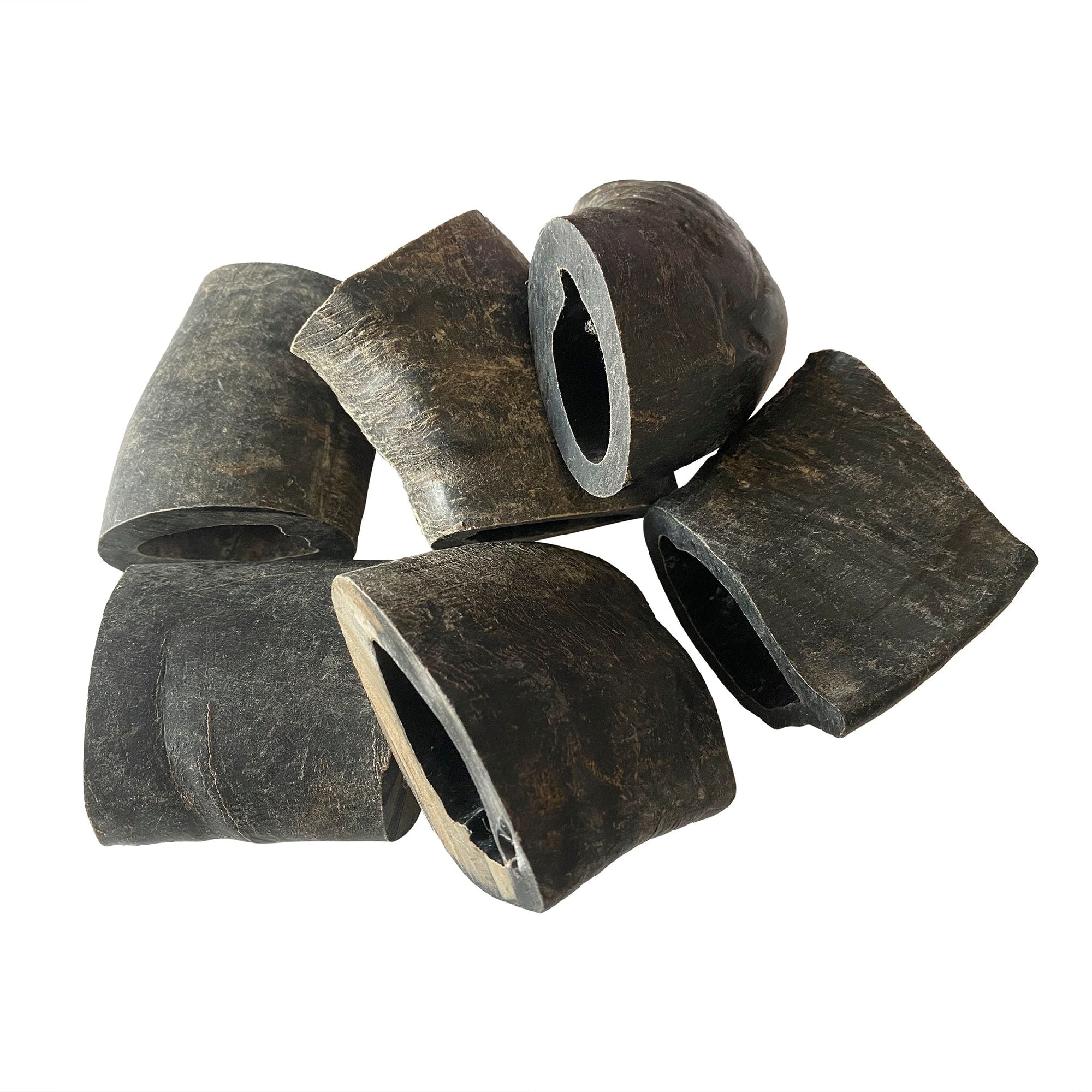 Water Buffalo Horn Tuffie- 100% Natural Dog Treat