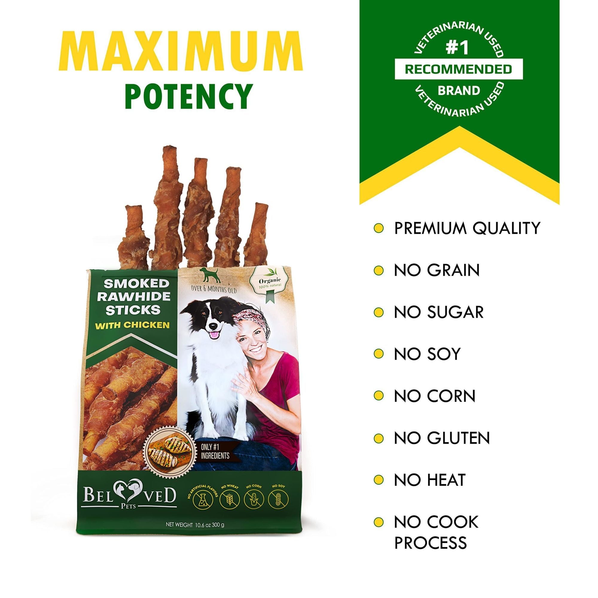 All Natural Chew Treats Grain Free Organic Meat