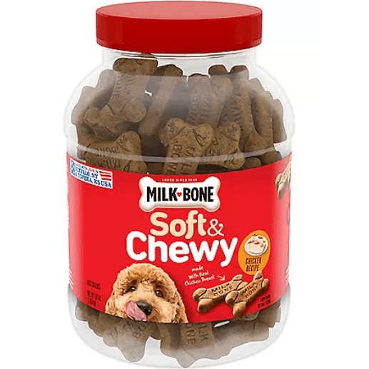 Milk-Bone Soft & Chewy Dog Snacks;  Chicken Recipe (37 oz.)