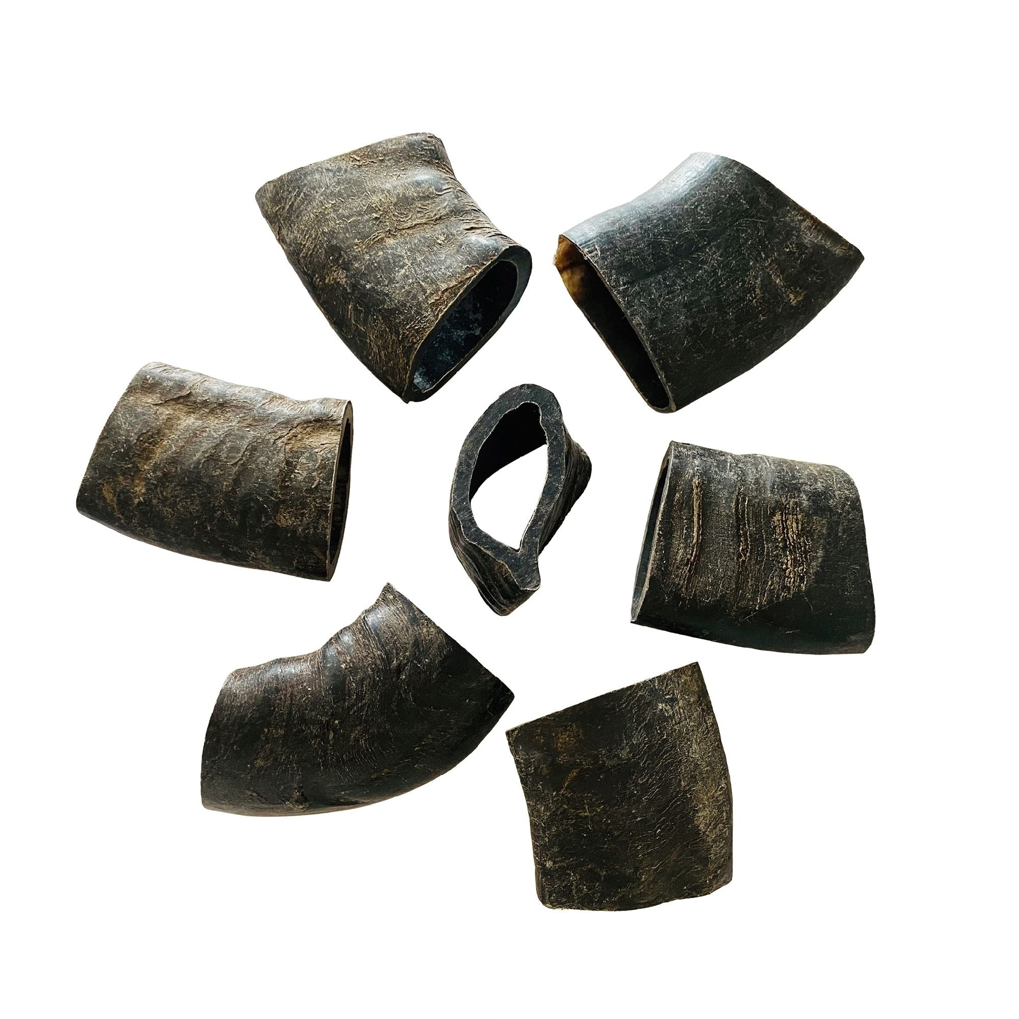 Water Buffalo Horn Tuffie- 100% Natural Dog Treat