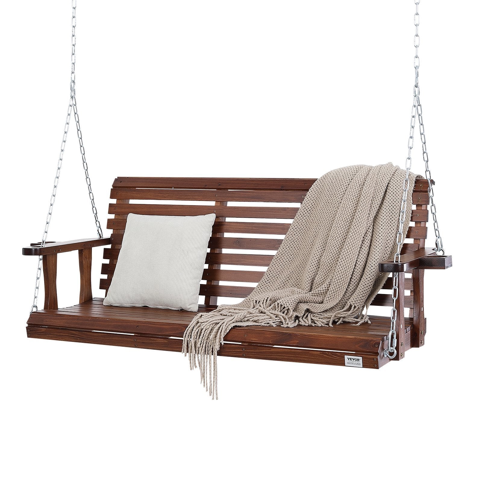 Wooden Porch Swing 5.5 ft