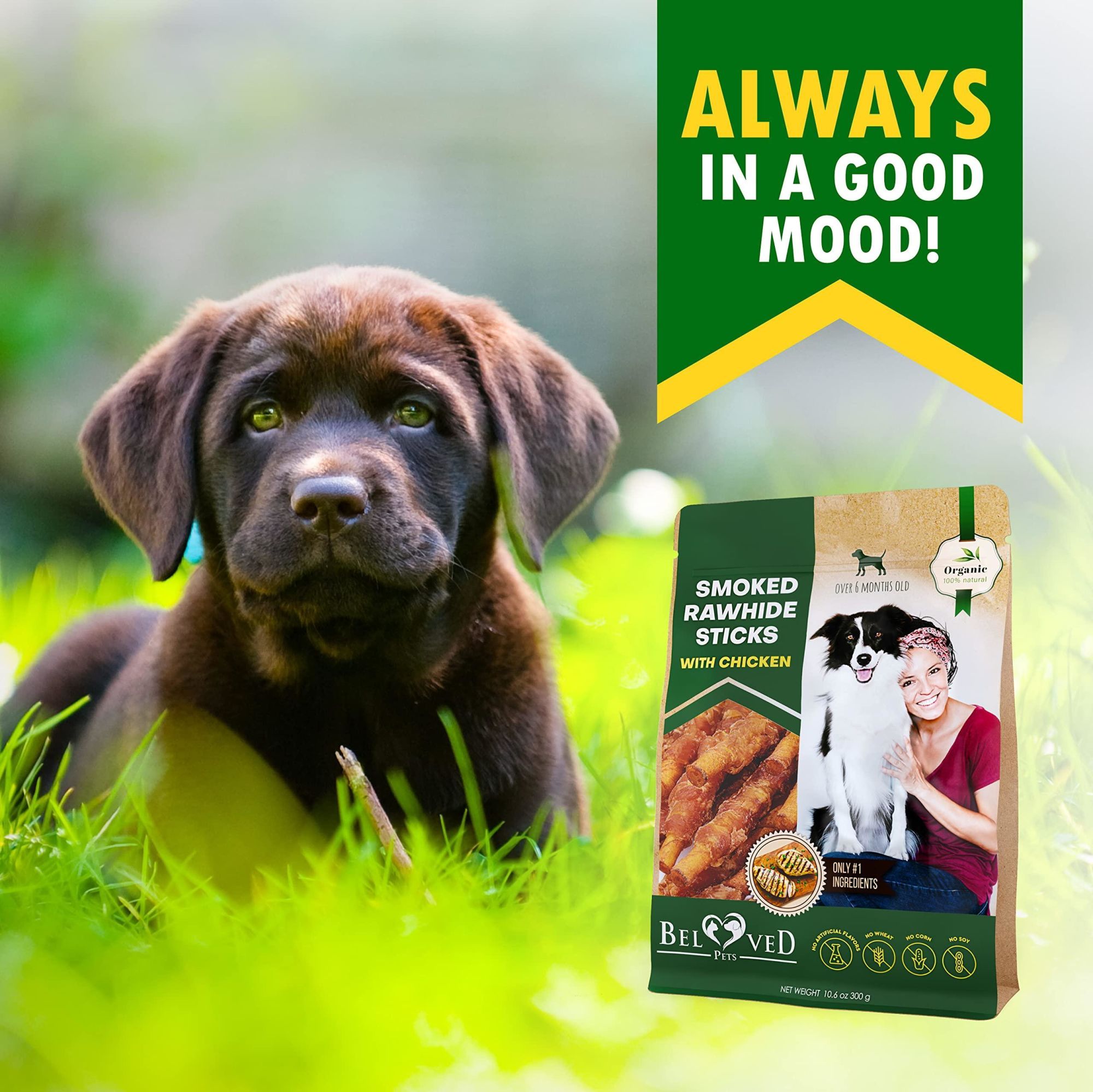 All Natural Chew Treats Grain Free Organic Meat