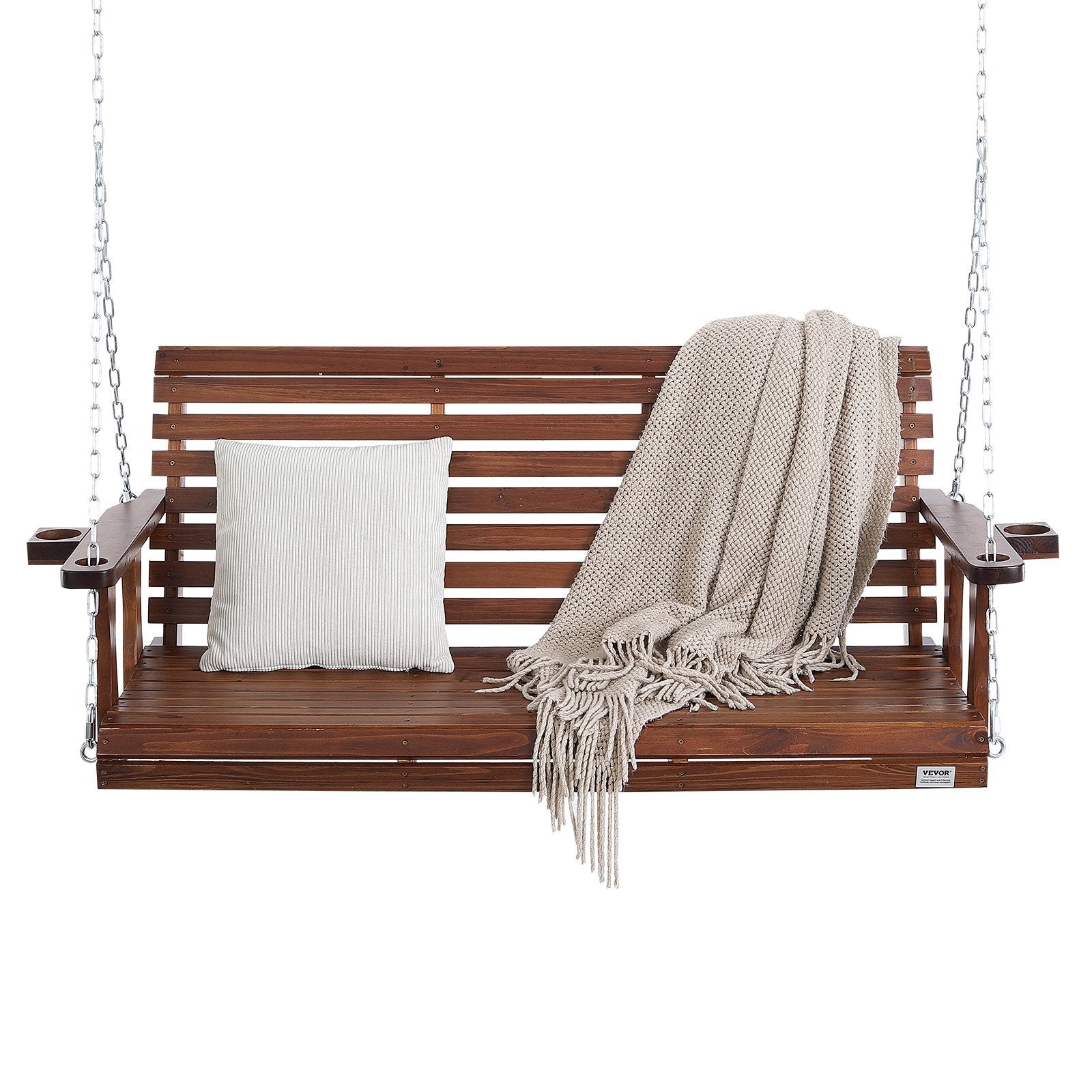 Wooden Porch Swing 5.5 ft