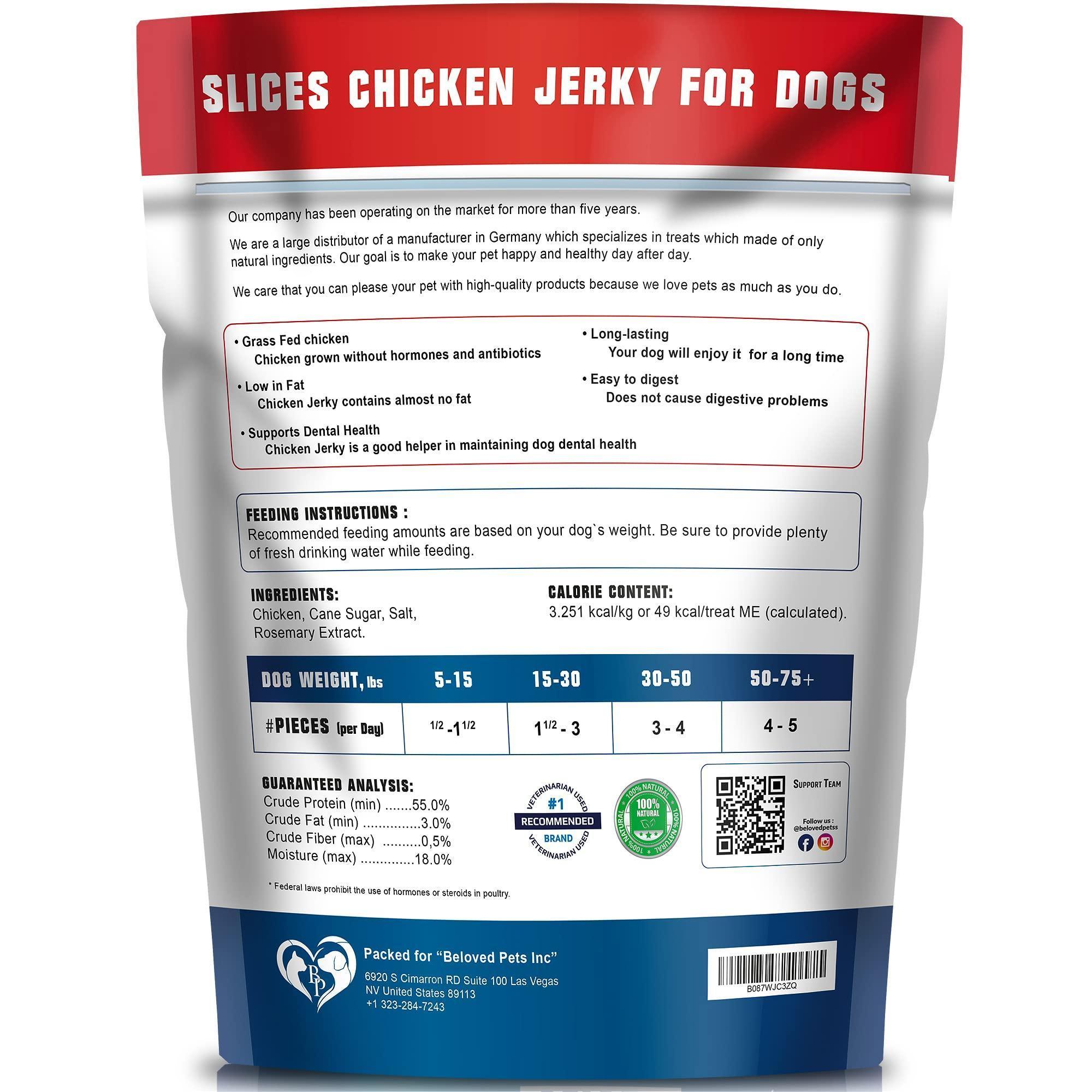 Chicken Jerky Dog Treats 1.5 Lb