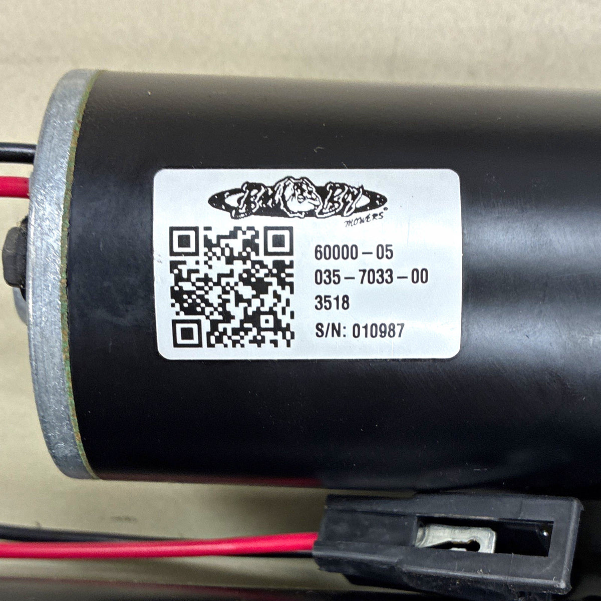 Bad boy, OEM, 12V DC Gearmotor Assembly, 035-7033-00